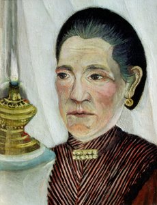Portret van Josephine, de tweede vrouw van de kunstenaar, c.1900-03